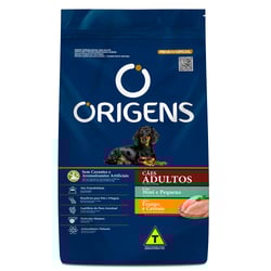 Ração Origens Para Cães Adultos De Raças Pequenas Sabor Frango E Cereais - 1Kg - 1 Kilo