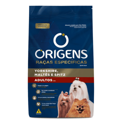 Ração Origens Para Cães Adultos Yorkshire, Maltês E Spitz - 1Kg - 1 Kilo