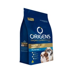 Ração Origens Para Cães Filhotes Shihtzu/Lhasa 3Kg - 3 Kilos