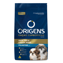 Ração Origens Para Filhotes De Shitzu E Lhasa Apso - 1Kg - 1 Kilo