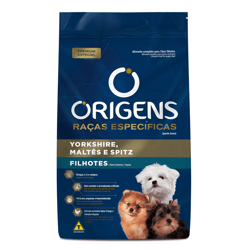 Ração Origens Para Filhotes De Yorkshire, Maltês E Spitz - 1Kg - 1 Kilo