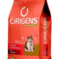 Ração Origens Para Gatos Castrados Sabor Frango - 1Kg - 1 Kilo