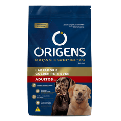 Ração Origens Para Labrador E Golden Adultos 15Kg - 1 Unidade