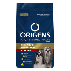 Ração Origens Para Shitzu E Lhasa Adultos - 1Kg - 1 Kilo