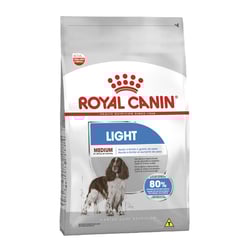Ração Para Cães Adultos Ou Idosos Royal Canin Medium Light - 10,1Kg