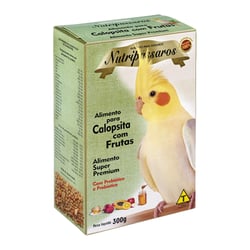 Ração Para Calopsita Com Frutas Nutripássaros 300G - 1 Unidade