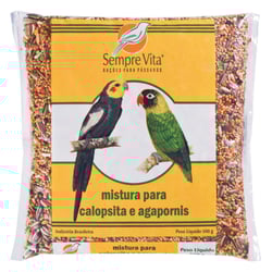 Ração Para Calopsita E Agapornis Sempre Vita 500G - 1 Unidade