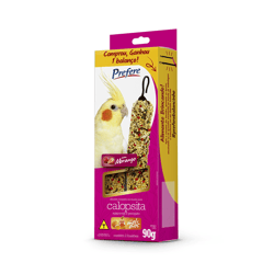 Ração Para Calopsitas Prefere Bastão Morango 100G