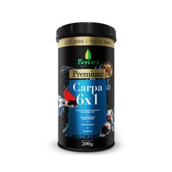 Ração Para Carpa Poytara 6X1 - 400G - 200 Gramas