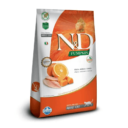 Ração Para Gatos Adultos N&D Pumpkin Tilápia E Laranja - 400G