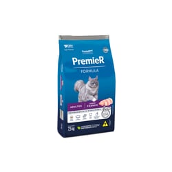 Ração Para Gatos Adultos Premier Formula Sabor Frango - 7,5Kg