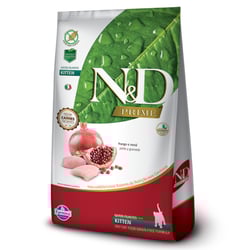 Ração Para Gatos Filhotes Frango E Romã N&D Prime - 400G - 400 Gramas