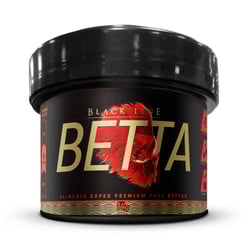 Ração Para Peixes Betta Poytara Black Line 14G - 1 Unidade