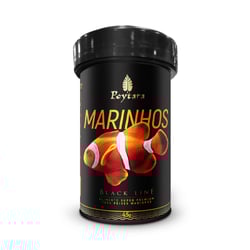 Ração Para Peixes Marinhos Poytara Black Line - 120G - 45 Gramas