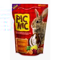 Ração Pic Nic Zootekna Para Hamster E Coelho - 1,8Kg - 1,8 Kilos