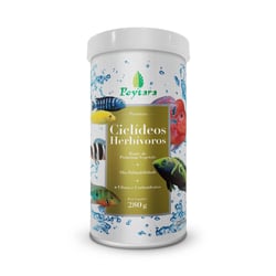 Ração Potyara Para Peixes Ciclídeos Herbívoros - 280 Gramas