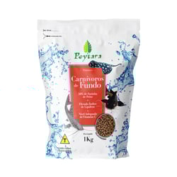 Ração Poytara Carnívoros De Fundo - 1Kg - 1 Kilo