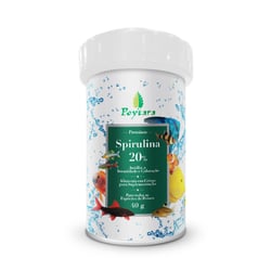 Ração Poytara Spirulina 20% Para Peixes - 40G - 40 Gramas