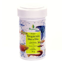 Ração Poytara Tropicais Dia A Dia Para Peixes - 35G - 35 Gramas