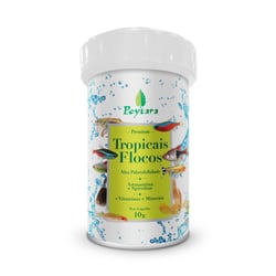 Ração Poytara Tropicais Flocos - 10G - 10 Gramas