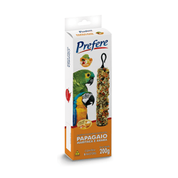 Ração Prefere Bastão De Frutas 200G Para Papagaio