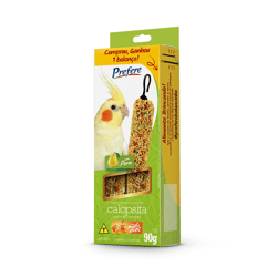 Ração Prefere Bastão Pera 100G Para Calopsitas