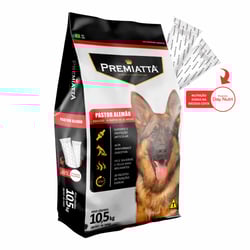Ração Premiatta Para Cães Pastor Alemão - 10,5Kg