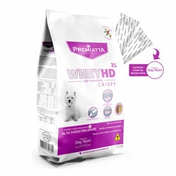 Ração Premiatta Wheyhd Crispy Para Cães - 3Kg
