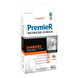 Ração Premier Diabetes Para Cães Adultos Médio E Grande - 10,1Kg