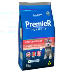 Ração Premier Filhotes Raças Pequenas Sabor Frango - 20Kg - 20 Kilos