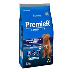 Ração Premier Fórmula Frango Para Cães Adultos De Raças Grandes E Gigantes - 15Kg - 15 Kilos