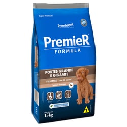 Ração Premier Fórmula Frango Para Cães Filhotes De Raças Grandes E Gigantes - 15Kg