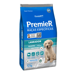 Ração Premier Labrador Filhotes Frango 12Kg