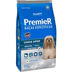 Ração Premier Lhasa Apso Adultos Sabor Frango - 7,5Kg - 7,5 Kilos
