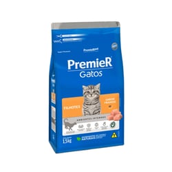 Ração Premier Para Gatos Filhotes Sabor Frango - 1,5Kg - 1,5 Kilos