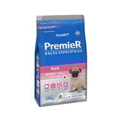Ração Premier Pug Filhotes Frango - 1Kg - 1 Kilo