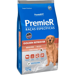 Ração Premier Raças Específicas Para Golden Retriever Adultos Sabor Frango - 12Kg