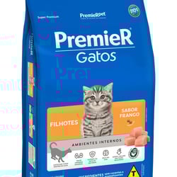 Ração Premier Sabor Frango Para Gatos Filhotes - 7,5Kg - 7,5 Kilos