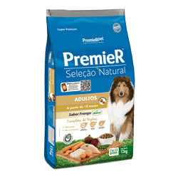 Ração Premier Seleção Natural Cães Adultos Frango 2,5Kg - 2,5 Kilos