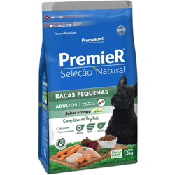 Ração Premier Seleção Natural Frango Para Cães Adultos De Raças Pequenas - 1Kg - 1 Kilo