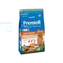Ração Premier Seleção Natural Para Cães Adultos De Pequeno Porte Sabor Frango Com Chia E Quinoa - 2,5Kg