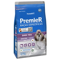Ração Premier Shih Tzu Adultos Sabor Frango - 2,5Kg - 2,5 Kilos