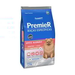 Ração Premier Spitz Alemão Adulto 7,5Kg - 7,5 Kilos
