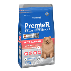 Ração Premier Spitz Alemão Adultos - 2,5Kg - 2,5 Kilos