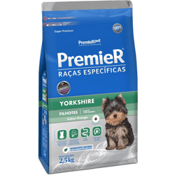 Ração Premier Yorkshire Filhotes Sabor Frango - 1Kg - 1 Kilo