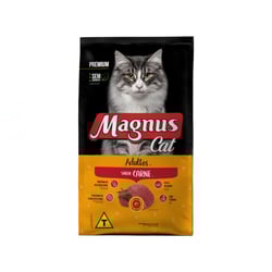Ração Premium Magnus Carne 2,5Kg Para Gatos Adultos