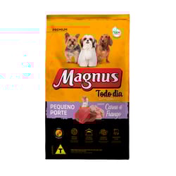 Ração Premium Magnus Todo Dia 3Kg Para Cachorros De Porte Pequeno Adulto