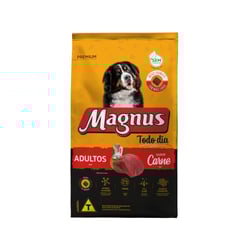 Ração Premium Magnus Todo Dia Carne 20Kg Para Cães Adultos