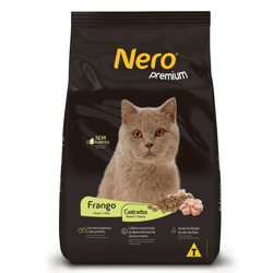 Ração Premium Nero Frango Para Gatos Castrados - 10,1Kg