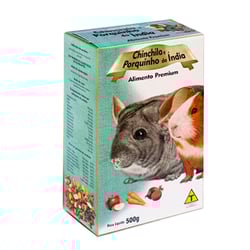 Ração Premium Nutripássaros Para Chinchila E Porquinho Da Índia - 500G